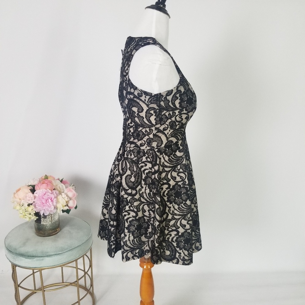 Heartsoul black & white lace dress - Picture 2 of 4